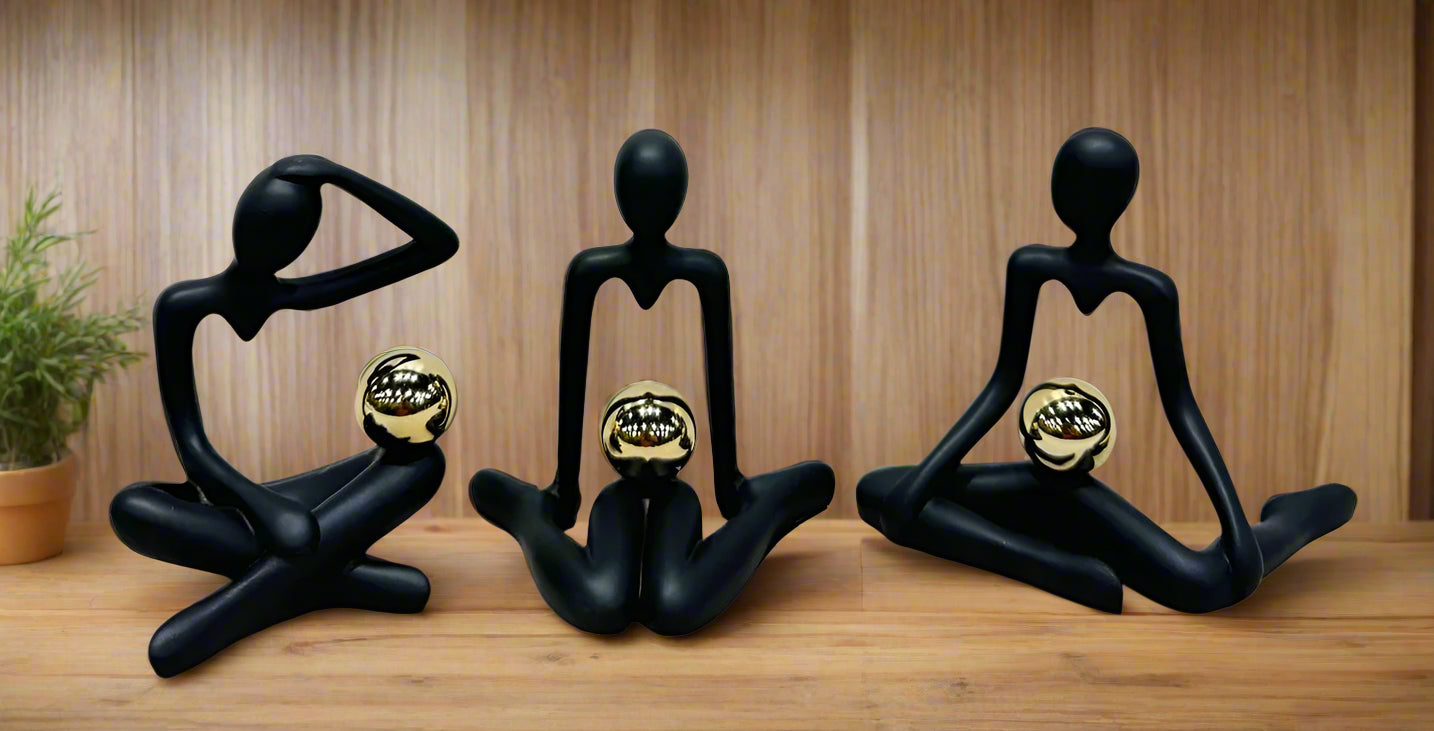 Abstract Aura Trio